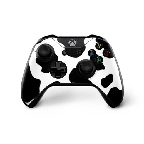 Cow Pattern Animal Print Xbox One X Controller Skin