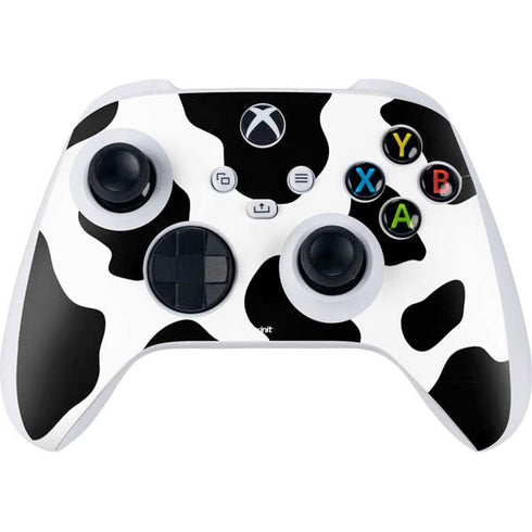 Cow Pattern Animal Print Xbox Series S Controller Skin