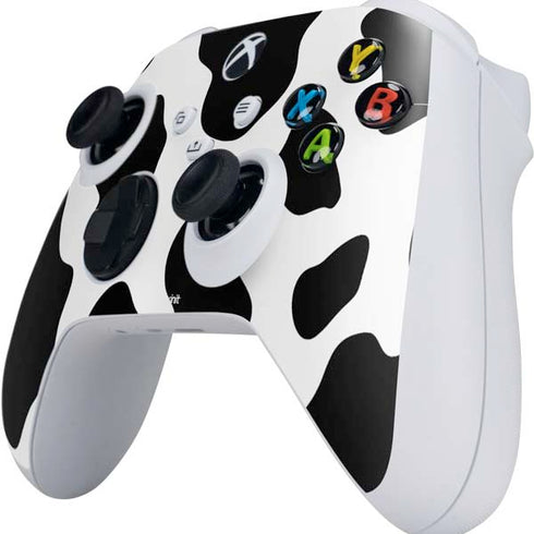 Cow Pattern Animal Print Xbox Series S Controller Skin