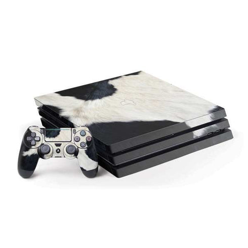 Cow Animal Print PS4 Pro Bundle Skin