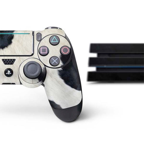 Cow Animal Print PS4 Pro Bundle Skin