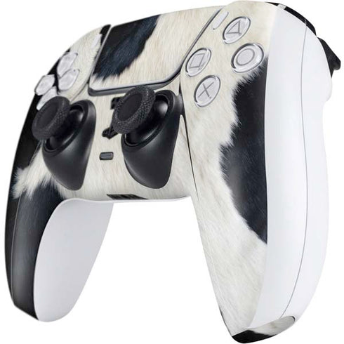 Cow Animal Print PS5 Controller Skin