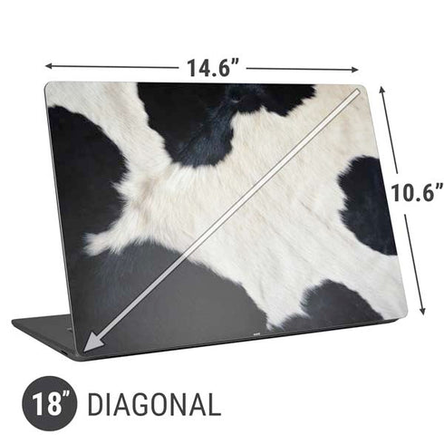 Cow Animal Print Universal Laptop 18in (14.6 x 10.6in) Skin