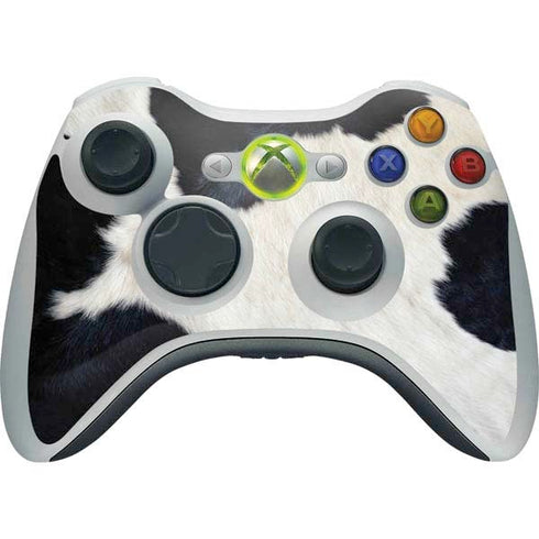 Cow Animal Print Xbox 360 Wireless Controller Skin