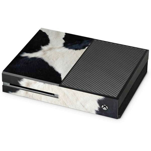 Cow Animal Print Xbox One Console Skin