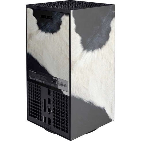Cow Animal Print Xbox Series X Console Skin