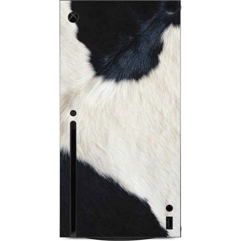 Cow Animal Print Xbox Series X Console Skin