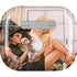 Cozy Autumn Library Witch with Cat and Coffee by Ivy Dolamore Apple AirPods (3rd Gen 2021) Skin