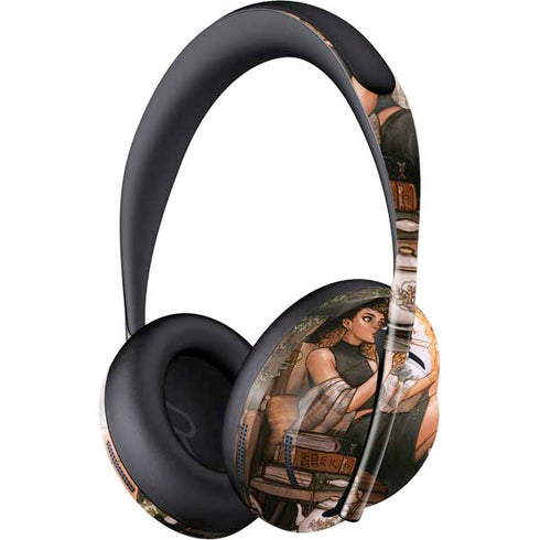 Cozy Autumn Library Witch with Cat and Coffee by Ivy Dolamore Bose Noise Cancelling Headphones 700 Skin