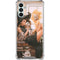 Cozy Autumn Library Witch with Cat and Coffee by Ivy Dolamore Galaxy A13 5G Clear Case
