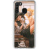 Cozy Autumn Library Witch with Cat and Coffee by Ivy Dolamore Galaxy A21 Clear Case