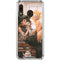 Cozy Autumn Library Witch with Cat and Coffee by Ivy Dolamore Galaxy A30 Clear Case