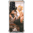 Cozy Autumn Library Witch with Cat and Coffee by Ivy Dolamore Galaxy A72 5G Clear Case