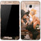 Cozy Autumn Library Witch with Cat and Coffee by Ivy Dolamore Galaxy J7 Skin