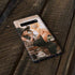 Cozy Autumn Library Witch with Cat and Coffee by Ivy Dolamore Galaxy S10 Plus Skin