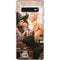 Cozy Autumn Library Witch with Cat and Coffee by Ivy Dolamore Galaxy S10 Skin