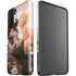 Cozy Autumn Library Witch with Cat and Coffee by Ivy Dolamore Galaxy S21 5G Pro Case