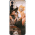 Cozy Autumn Library Witch with Cat and Coffee by Ivy Dolamore Galaxy S21 5G Skin