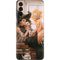 Cozy Autumn Library Witch with Cat and Coffee by Ivy Dolamore Galaxy S21 Plus 5G Skin
