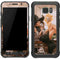 Cozy Autumn Library Witch with Cat and Coffee by Ivy Dolamore Galaxy S7 Active Skin