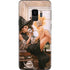 Cozy Autumn Library Witch with Cat and Coffee by Ivy Dolamore Galaxy S9 Skin