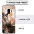 Cozy Autumn Library Witch with Cat and Coffee by Ivy Dolamore Galaxy S9 Skin