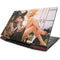 Cozy Autumn Library Witch with Cat and Coffee by Ivy Dolamore Lenovo IdeaPad Skin