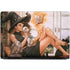 Cozy Autumn Library Witch with Cat and Coffee by Ivy Dolamore Dell Inspiron Skin