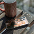 Cozy Autumn Library Witch with Cat and Coffee by Ivy Dolamore iPhone 11 Pro Skin