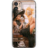 Cozy Autumn Library Witch with Cat and Coffee by Ivy Dolamore iPhone 11 Skin