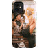 Cozy Autumn Library Witch with Cat and Coffee by Ivy Dolamore iPhone 12 Mini Impact Case