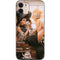 Cozy Autumn Library Witch with Cat and Coffee by Ivy Dolamore iPhone 12 Mini Skin