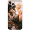 Cozy Autumn Library Witch with Cat and Coffee by Ivy Dolamore iPhone 12 Pro Max Skin