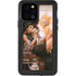 Cozy Autumn Library Witch with Cat and Coffee by Ivy Dolamore iPhone 12 Pro Waterproof Case