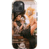 Cozy Autumn Library Witch with Cat and Coffee by Ivy Dolamore iPhone 15 Impact Case