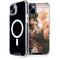 Cozy Autumn Library Witch with Cat and Coffee by Ivy Dolamore iPhone 15 MagSafe Case