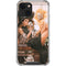 Cozy Autumn Library Witch with Cat and Coffee by Ivy Dolamore iPhone 14 Plus Clear Case