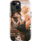 Cozy Autumn Library Witch with Cat and Coffee by Ivy Dolamore iPhone 15 Plus Impact Case