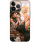Cozy Autumn Library Witch with Cat and Coffee by Ivy Dolamore iPhone 15 Pro Skin