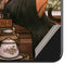 Cozy Autumn Library Witch with Cat and Coffee by Ivy Dolamore iPhone SE (2nd & 3rd Gen) Skin