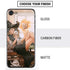 Cozy Autumn Library Witch with Cat and Coffee by Ivy Dolamore iPhone SE (2nd & 3rd Gen) Skin