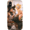 Cozy Autumn Library Witch with Cat and Coffee by Ivy Dolamore iPhone X Pro Case
