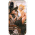 Cozy Autumn Library Witch with Cat and Coffee by Ivy Dolamore iPhone X Pro Case