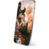 Cozy Autumn Library Witch with Cat and Coffee by Ivy Dolamore iPhone XS Skin
