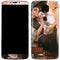 Cozy Autumn Library Witch with Cat and Coffee by Ivy Dolamore Moto E5 Plus Skin