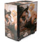 Cozy Autumn Library Witch with Cat and Coffee by Ivy Dolamore NZXT H510 Compact ATX Mid-Tower Case Skin