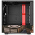Cozy Autumn Library Witch with Cat and Coffee by Ivy Dolamore NZXT H510 Compact ATX Mid-Tower Case Skin