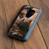 Cozy Autumn Library Witch with Cat and Coffee by Ivy Dolamore Otterbox Defender Galaxy Skin