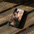 Cozy Autumn Library Witch with Cat and Coffee by Ivy Dolamore Otterbox Symmetry iPhone Skin