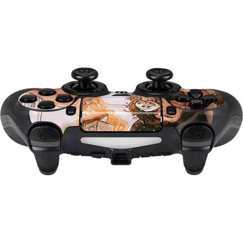 Cozy Autumn Library Witch with Cat and Coffee by Ivy Dolamore PS4/PC SCUF Impact Controller Skin